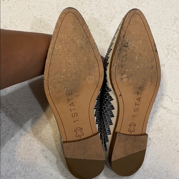 1.State flat slide on mules sz 6 - Picture 5 of 9